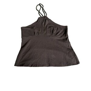 Michael Kors Brown Halter Top